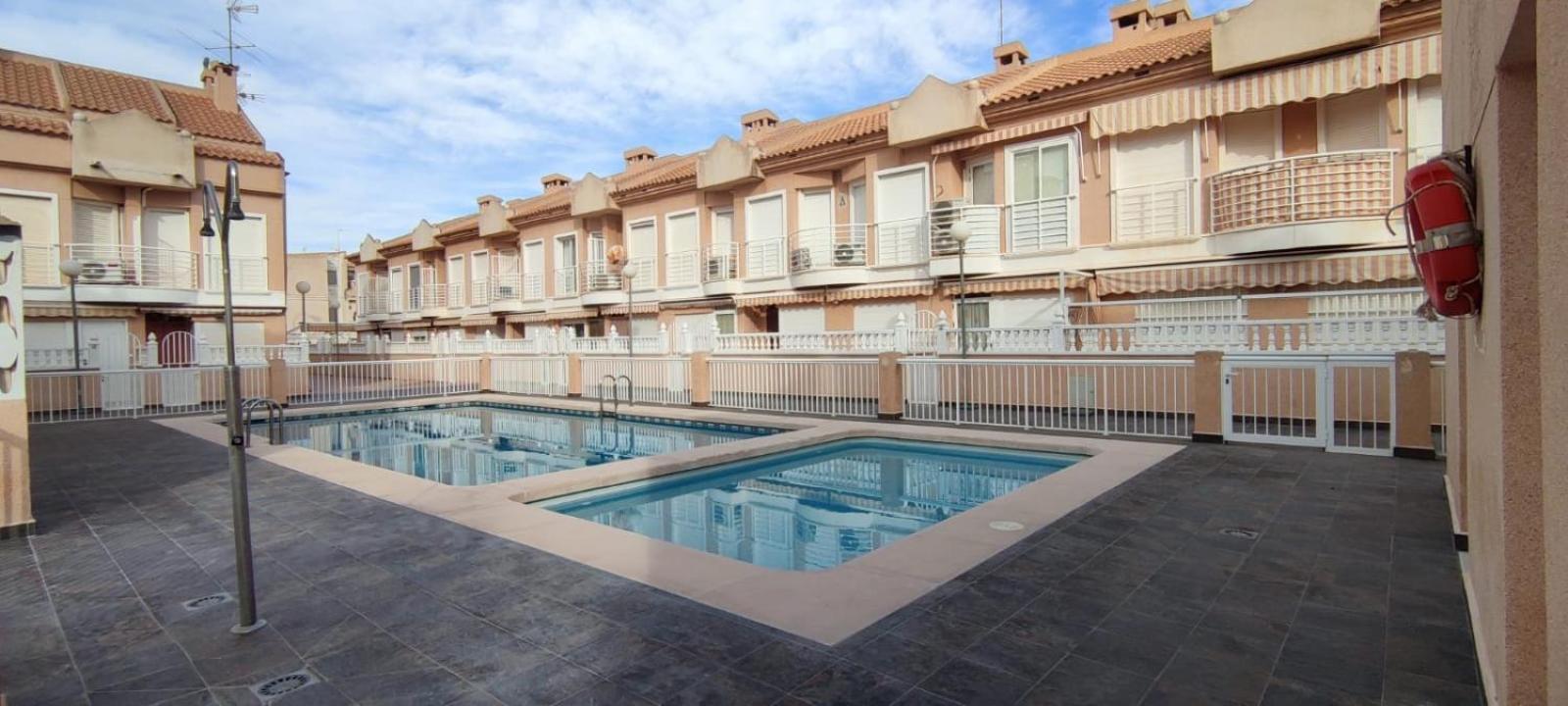 Вилла Adosado Con Piscina Al Lado De La Playa Санта Пола Экстерьер фото